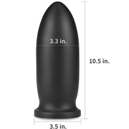 Plug anale enorme 10cm bomber