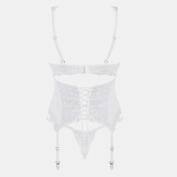 Corsetto dell'amore bianco Obsessive