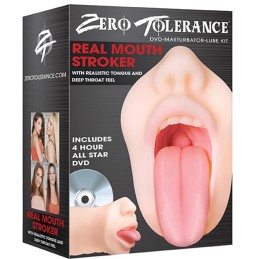 Masturbatore maschile bocca che parla