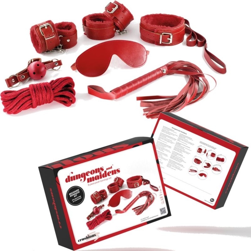 Kit rosso per il BDSM