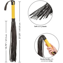 La Boutique del Piacere|Frustino giallo e nero in pelle vegana18,85 €Flogger e  frustini