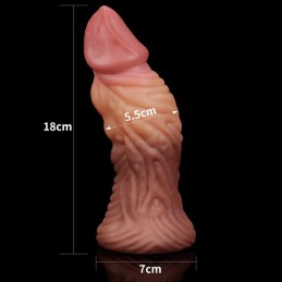 Dildo XXL con venature Aderen