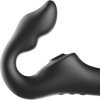 La Boutique del Piacere|Strap-on nero vibrante con succhiaclitoride86,07 €Strapless strap-on senza sostegno