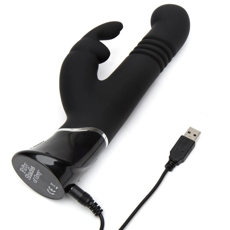 La Boutique del Piacere|Rabbit vibrante con spinta 50 sfumature di grigio98,36 €Vibratori stile Rabbit