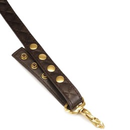 Cintura con bretelle in vera pelle