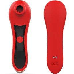 Stimolatore clitoride con aspirazione red velvet