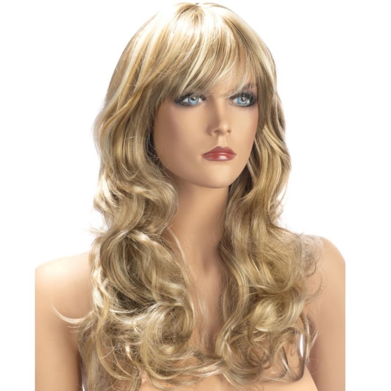 La Boutique del Piacere|Parrucca capelli lunghi mossi e frangetta Zara32,79 €Parrucche