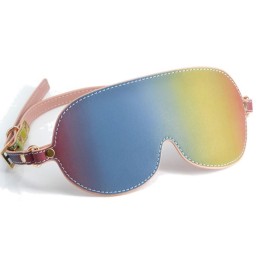 Mascherina per BDSM arcobaleno