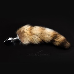 La Boutique del Piacere|Coda di volpe anale bianca e nera M30,33 €Tail plug anale con coda