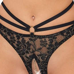 La Boutique del Piacere|Intimo sexy con catena e senza coppe Abierta59,02 €Completini intimi sexy