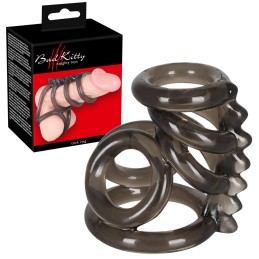 Guaina per pene e testicoli ad anelli