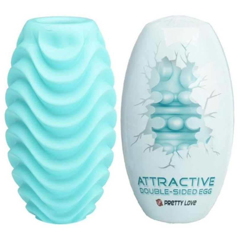 Uovo per masturbazione Attractive double face