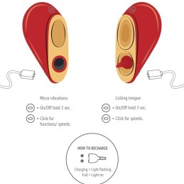 Stimolatore vaginale rubacuori 2 in 1