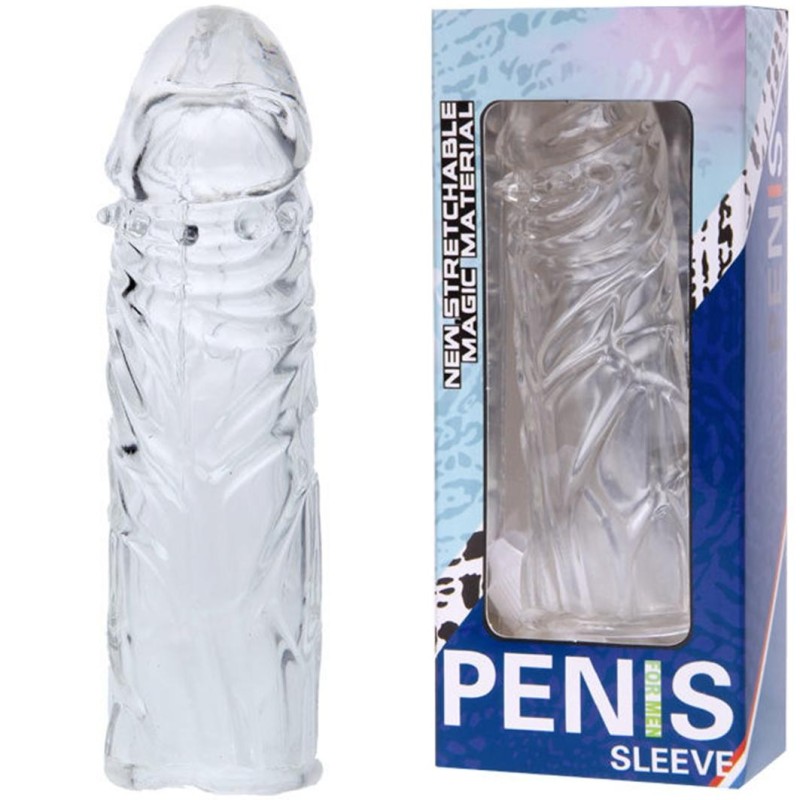 La Boutique del Piacere|Guaina per pene trasparente da 13cm Sleeve17,21 €Prolunghe e guaine per pene