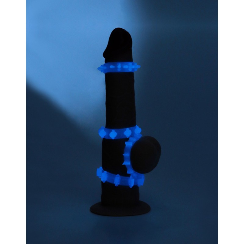 La Boutique del Piacere|Cock Ring Set da 4 Si illumina al buio16,00 €AnellI fallici per pene e testicoli