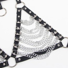 La Boutique del Piacere|Imbracatura reggiseno e collana con catene39,20 €Abbigliamento bondage donna