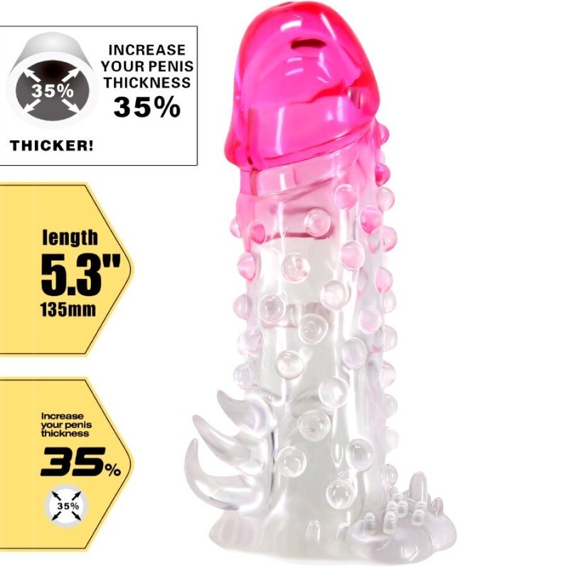 Pretty love - wilford la guaina ingrossante a rilievi multi orgasmici