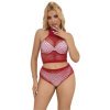 La Boutique del Piacere|Set a rete con stras rosso taglia unica24,00 €Completini intimi sexy