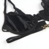 La Boutique del Piacere|Set 3 pezziregiseno + perizoma + giariettiera stampa in pizzo nero33,00 €Completini intimi sexy