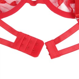La Boutique del Piacere|regiseno + perizoma + giariettiera stampa cuora rosso33,00 €Completini intimi sexy