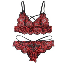 La Boutique del Piacere|Completo due pezzi in pizzo top e collant27,00 €Completini intimi sexy