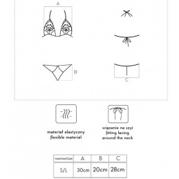 La Boutique del Piacere|Completo a due pezzi  reggiseno e tanga nero33,00 €Home