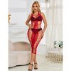 La Boutique del Piacere|Vstito lungho a rete rosso25,00 €Babydoll e chemises