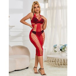 La Boutique del Piacere|Vstito lungho a rete rosso25,00 €Babydoll e chemises