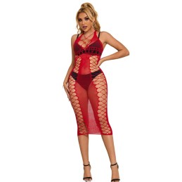 La Boutique del Piacere|Vstito lungho a rete rosso25,00 €Babydoll e chemises