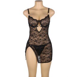 La Boutique del Piacere|Babydollin pizzo con spalline regolabili nero40,00 €Babydoll e chemises