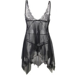 La Boutique del Piacere|Babydoll in tessuto tulle e pizzo30,00 €Babydoll e chemises