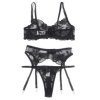 La Boutique del Piacere|Set 3 pezzi a stampa floreale41,00 €Intimo sexy femminile