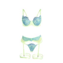 La Boutique del Piacere|Compelto reggiseno con pizzo e linee di giarettera47,00 €Intimo sexy femminile