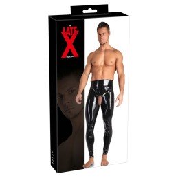 La Boutique del Piacere|Pantaloni in lattice con foro per pene / testicoli52,46 €Abbigliamento bondage uomo