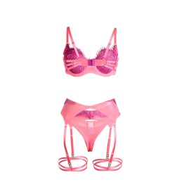 La Boutique del Piacere|Compelto reggiseno con pizzo e linee di giarettera47,00 €Intimo sexy femminile