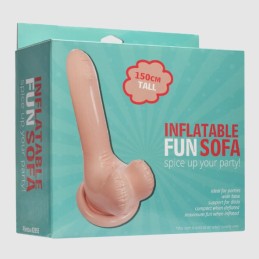 Divano gonfiabile in erezione