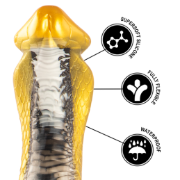 La Boutique del Piacere|Gold Drakon - dildo cobra dorato33,93 €Dildo