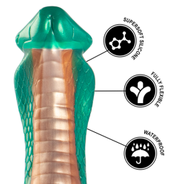 La Boutique del Piacere|Green Drakon - dildo cobra smeraldo56,56 €Dildo