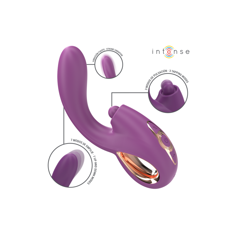 LALI - VIBRATORE MULTIFUNZIONE PUNTO G TAPPING & THRUST & VIBRATION