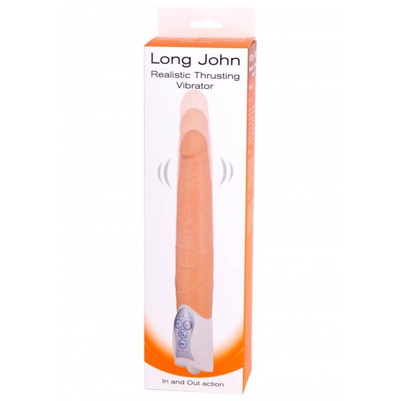 La Boutique del Piacere|Vibratore realistico long John36,72 €Dildo vibrante