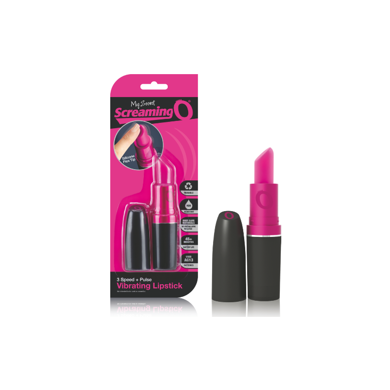 La Boutique del Piacere|Vibratore clitorideo rossetto rosa e nero20,49 €Rossetti vibranti