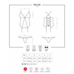La Boutique del Piacere|Corsetto e perizoma colore nero Any31,97 €Bustini e corsetti sexy