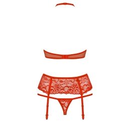 La Boutique del Piacere|Completo intimo in pizzo rosso con reggicalze29,51 €Completini intimi sexy