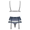La Boutique del Piacere|Completo intimo con ricami azzurri e reggicalze29,51 €Completini intimi sexy