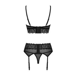 La Boutique del Piacere|Completino intimo in pizzo nero con reggicalze31,15 €Completini intimi sexy