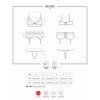 La Boutique del Piacere|Completino intimo in pizzo nero con reggicalze31,15 €Completini intimi sexy