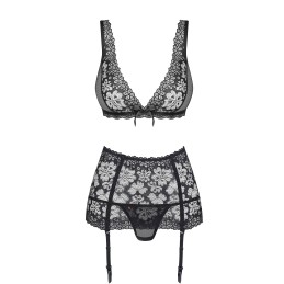 La Boutique del Piacere|Completo intimo nero con fiori25,57 €Completini intimi sexy