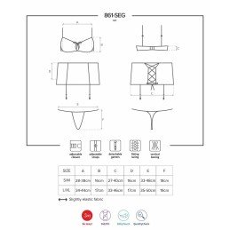 La Boutique del Piacere|Completino intimo viola con reggicalze35,25 €Completini intimi sexy