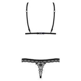 La Boutique del Piacere|Completo intimo nero con coppe aperte27,05 €Completini intimi sexy