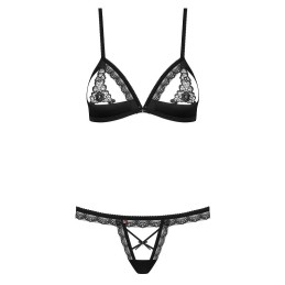 La Boutique del Piacere|Completo intimo nero con coppe aperte27,05 €Completini intimi sexy